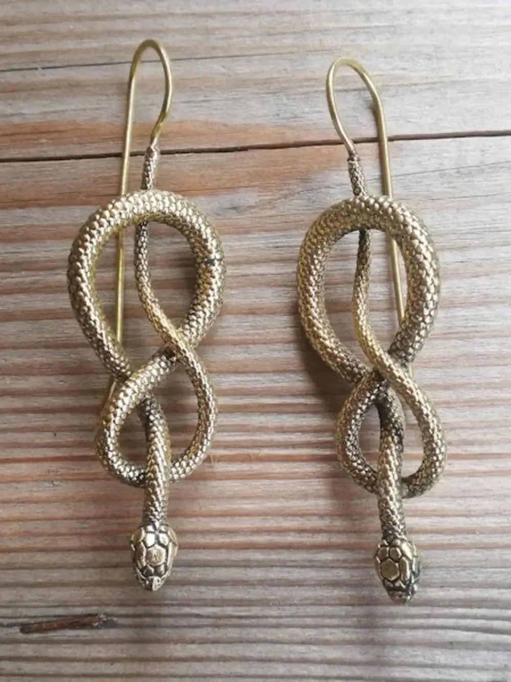 Snake Drop Earrings N2154